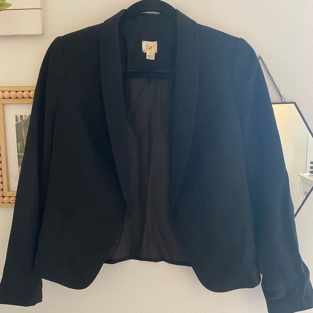 Loft Black Blazer